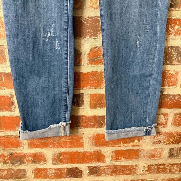 P23 - Judy Blue Straight Leg Jeans in Classic Blue - Picture 3 of 8